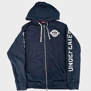UNDEFEATED Hoodie Jacket Mens XL Official Streetwear Athletic Casual Zip Pockets